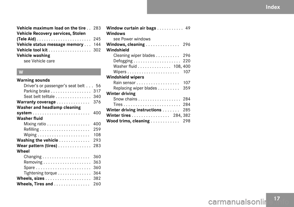 MERCEDES-BENZ C300 4MATIC 2009 W204 Owners Manual 