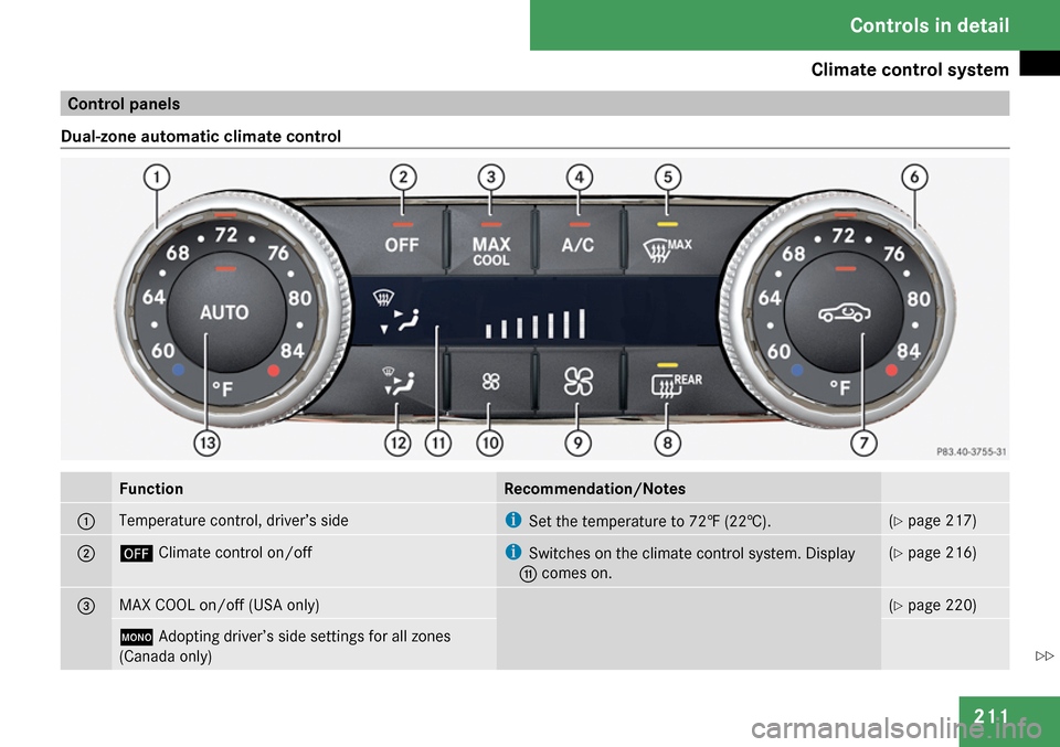 MERCEDES-BENZ C300 4MATIC 2009 W204 Owners Manual 