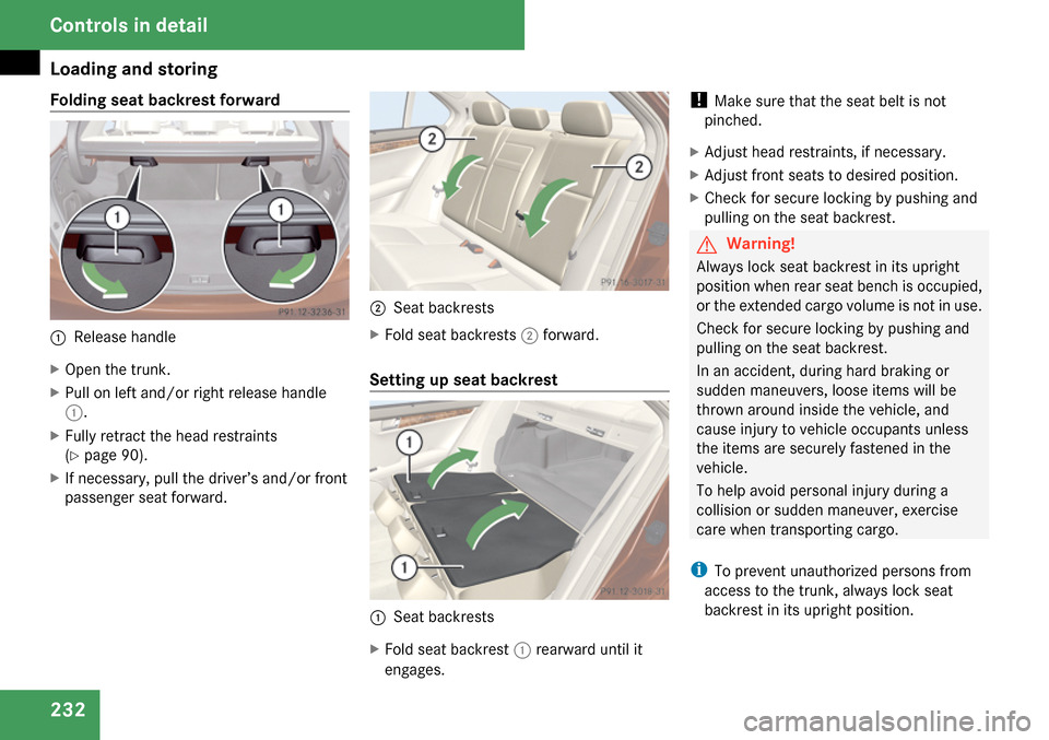 MERCEDES-BENZ C300LUX 4MATIC 2009 W204 Owners Manual 