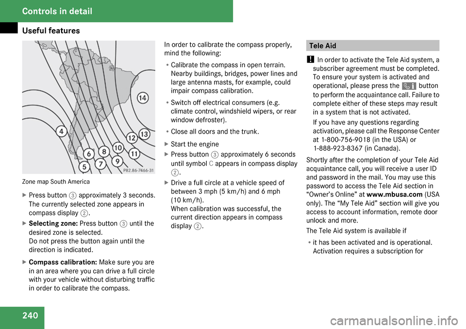 MERCEDES-BENZ C300 4MATIC 2009 W204 Owners Manual 