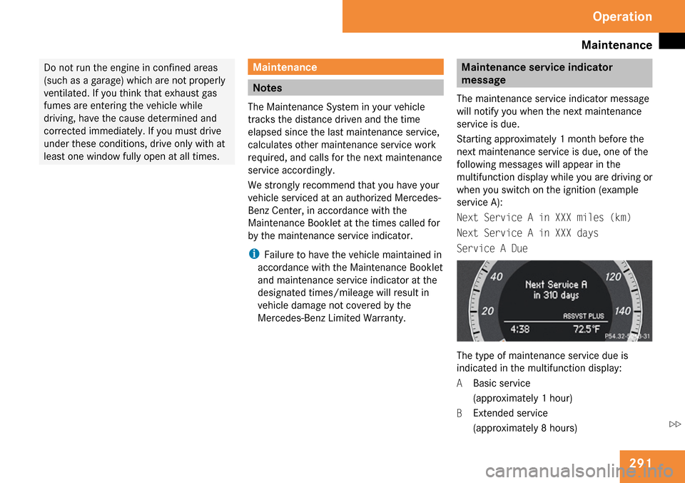MERCEDES-BENZ C300 4MATIC 2009 W204 Owners Manual 