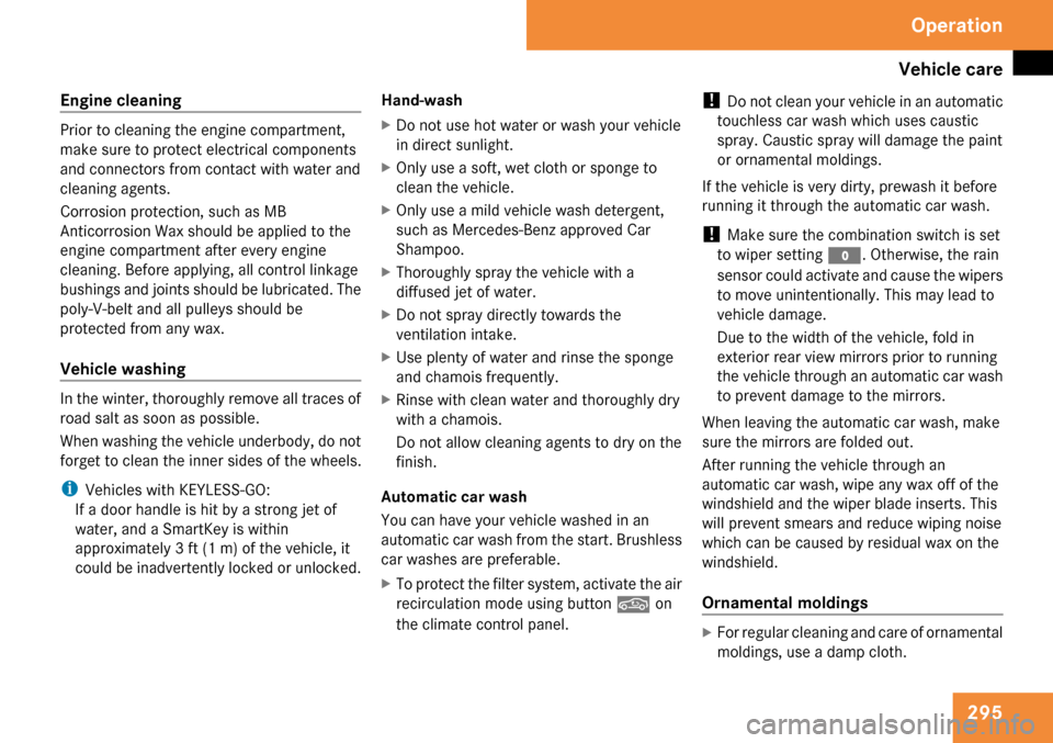 MERCEDES-BENZ C300 4MATIC 2009 W204 Owners Manual 