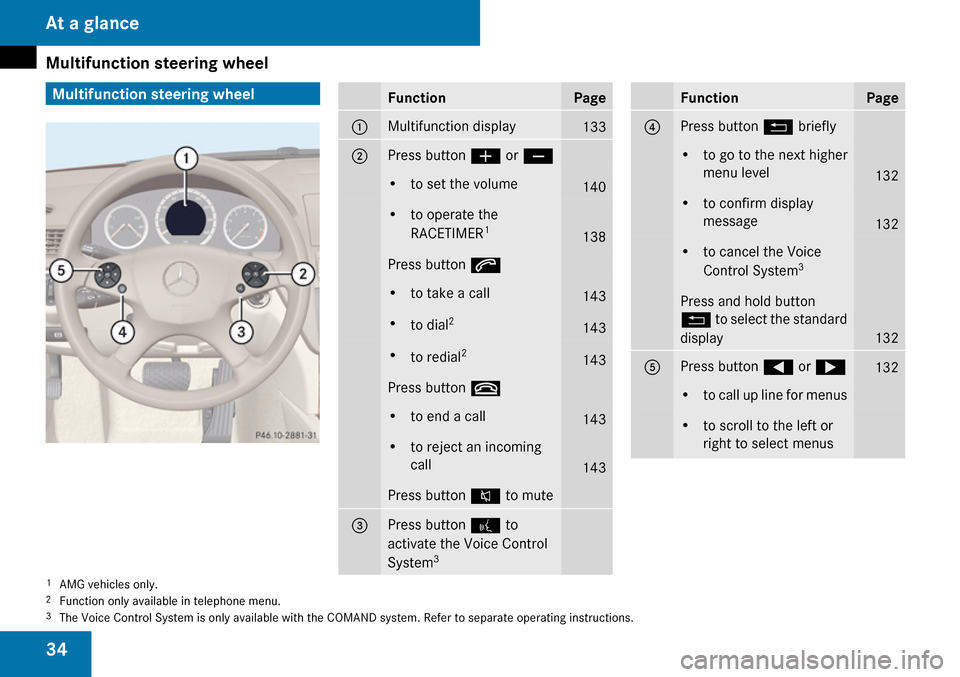 MERCEDES-BENZ C300 4MATIC 2009 W204 Owners Manual 