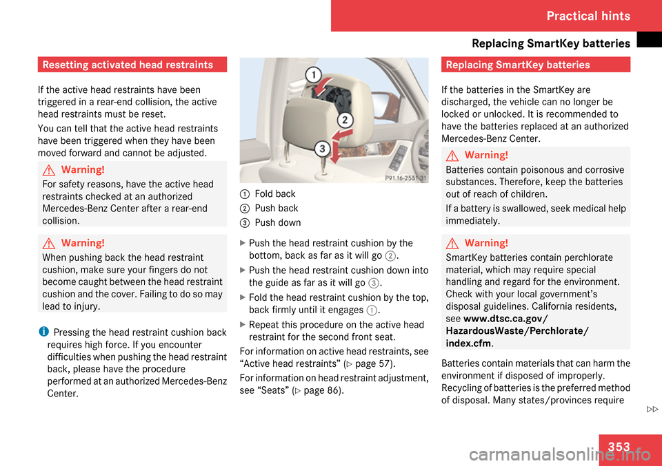 MERCEDES-BENZ C300 4MATIC 2009 W204 Owners Manual 