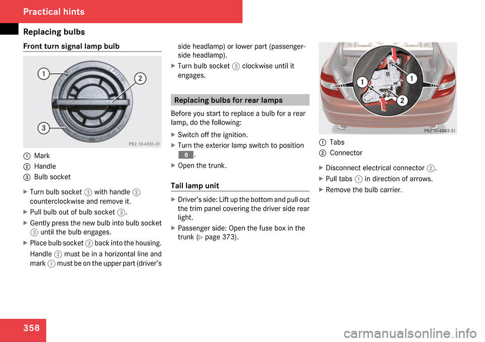MERCEDES-BENZ C300 4MATIC 2009 W204 Owners Manual 