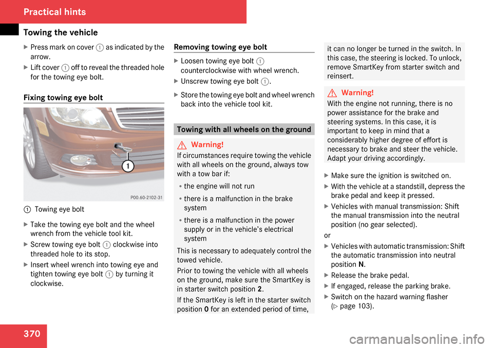 MERCEDES-BENZ C300 4MATIC 2009 W204 Owners Manual 