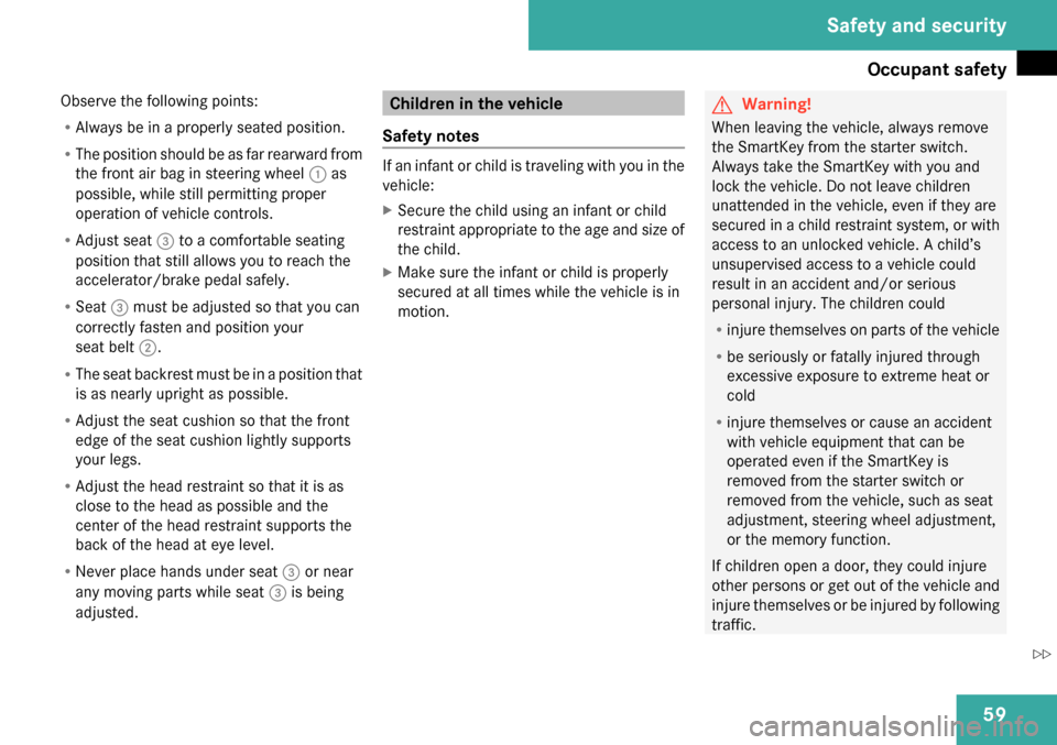 MERCEDES-BENZ C300 4MATIC 2009 W204 Owners Manual 