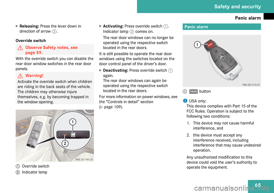 MERCEDES-BENZ C300 4MATIC 2009 W204 Owners Manual 