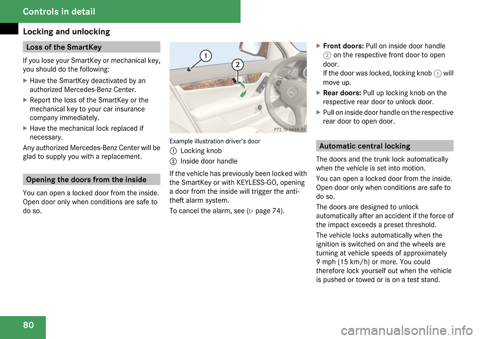 MERCEDES-BENZ C300 4MATIC 2009 W204 Owners Manual 