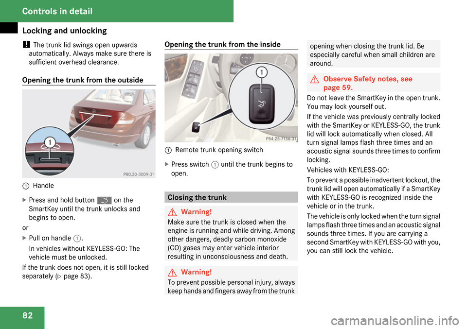 MERCEDES-BENZ C300 4MATIC 2009 W204 Owners Manual 
