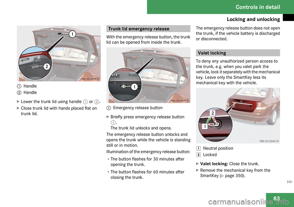 MERCEDES-BENZ C300 4MATIC 2009 W204 Owners Manual 