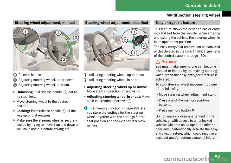 MERCEDES-BENZ C300 4MATIC 2009 W204 Owners Manual 