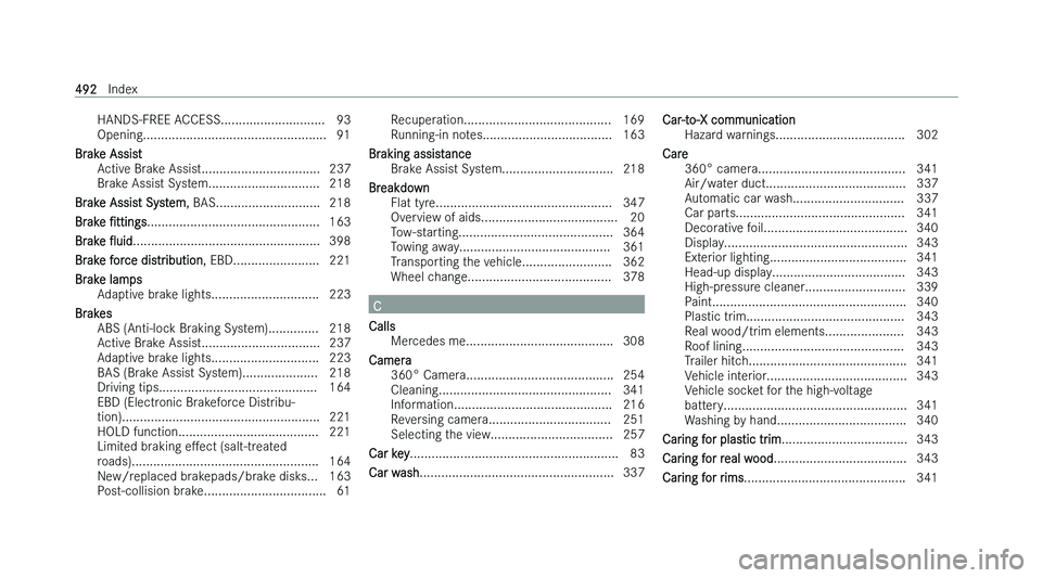 MERCEDES-BENZ A-CLASS SALOON 2022  Owners Manual �H�A�N�D�S�-�F�R�E�E� �A�C�C�E�S�S�.�.�.�.�.�.�.�.�.�.�.�.�.�.�.�.�.�.�.�.�.�.�.�.�.�.�.�.�. �9�3
�O�p�e�n�i�n�g �.�.�.�.�.�.�.�.�.�.�.�.�.�.�.�.�.�.�.�.�.�.�.�.�.�.�.�.�.�.�.�.�.�.�.�.�.�.�.�.�.�.�.�