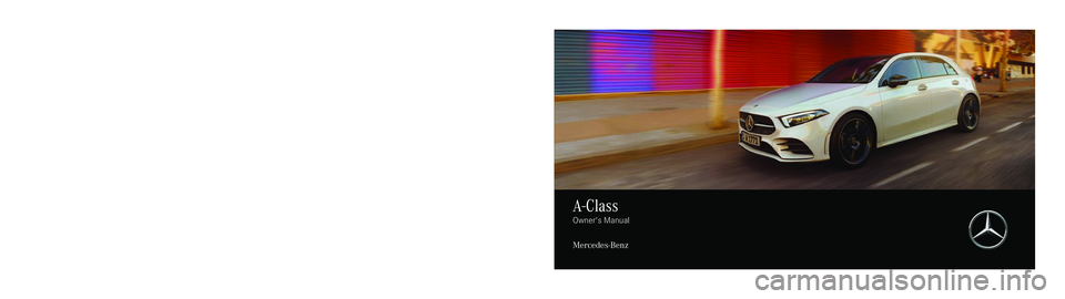MERCEDES-BENZ A-CLASS HATCHBACK 2022  Owners Manual �D�i�g�i�t�a�l�