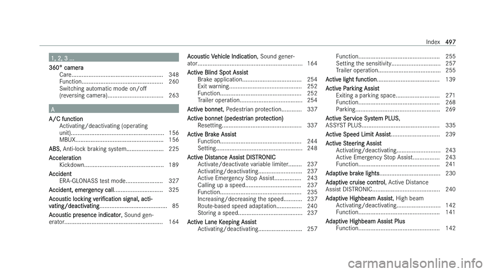 MERCEDES-BENZ A-CLASS HATCHBACK 2022  Owners Manual �1�,� �2�,� �3� �.�.�.
�3�6�0�°� �c�a�m�e�r �a
�C�a�r�e�.�.�.�.�.�.�.�.�.�.�.�.�.�.�.�.�.�.�.�.�.�.�.�.�.�.�.�.�.�.�.�.�.�.�.�.�.�.�.�.�.�.�.�.�.�.�.�.�.�.�.�.�.�. �3�4�8
�F�u�n�c�t�i�o�n�.�.�.�.�.�.