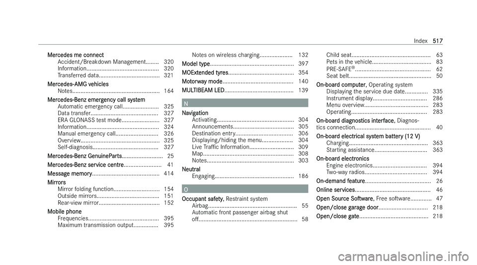 MERCEDES-BENZ A-CLASS HATCHBACK 2022  Owners Manual �M�e�r�c�e�d�e�s� �m�e� �c�o�n�n�e�c�t
�A �c�c�i�d�e�n�t�/�B�r�e�a�k�d�o�w�n� �M�a�n�a�g�e�m�e�n�t�.�.�.�.�.�.�.�. �3�2�0
�I�n�f�o�r�m�a�t�i�o�n�.�.�.�.�.�.�.�.�.�.�.�.�.�.�.�.�.�.�.�.�.�.�.�.�.�.�.�.