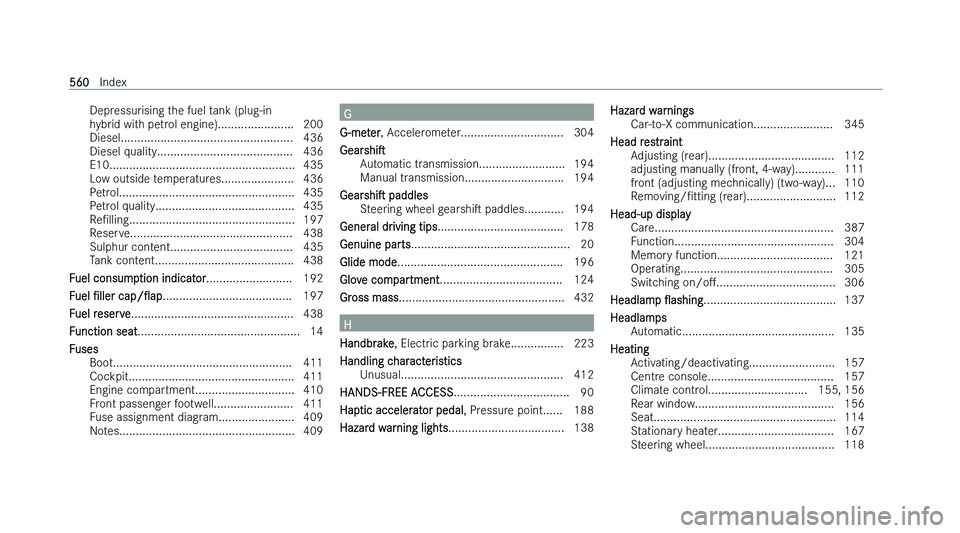 MERCEDES-BENZ C-CLASS SALOON 2022  Owners Manual �D�e�p�r�e�s�s�u�r�i�s�i�n�g� �t�h�e� �f�u�e�l� �t�a�n�k� �(�p�l�u�g�-�i�n
�h
�y�b�r�i�d� �w�i�t�h� �p�e�t�r�o�l� �e�n�g�i�n�e�)�.�.�.�.�.�.�.�.�.�.�.�.�.�.�.�.�.�.�.�.�.�.�. �2�0�0
�D�i�e�s�e�l�.�.�.
