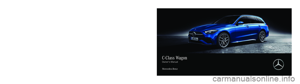 MERCEDES-BENZ C-CLASS ESTATE 2022  Owners Manual �D�i�g�i�t�a�l�