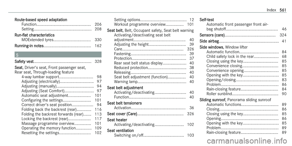MERCEDES-BENZ C-CLASS ESTATE 2021  Owners Manual �R�o�u�t�e�-�b�a�s�e�d� �s�p�e�e�d� �a�d�a�p�t�a�t�i�o�n�F�u�n�c�t�i�o�n�.�.�.�.�.�.�.�.�.�.�.�.�.�.�.�.�.�.�.�.�.�.�.�.�.�.�.�.�.�.�.�.�.�.�.�.�.�.�.�.�.�.�.�.�.�.�.�. �2�0�6
�S�e�t�t�i�n�g�.�.�.�.�.