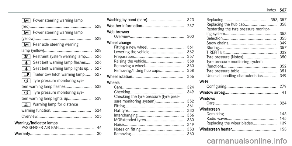 MERCEDES-BENZ C-CLASS ESTATE 2021  Owners Manual �Ù� � �P�o�w�e�r� �s�t�e�e�r�i�n�g� �w�a�r�n�i�n�g� �l�a�m�p
�(�r�e�d�)�.�.�.�.�.�.�.�.�.�.�.�.�.�.�.�.�.�.�.�.�.�.�.�.�.�.�.�.�.�.�.�.�.�.�.�.�.�.�.�.�.�.�.�.�.�.�.�.�.�.�.�.�.�. �5�2�8
�Ù � � �P�o