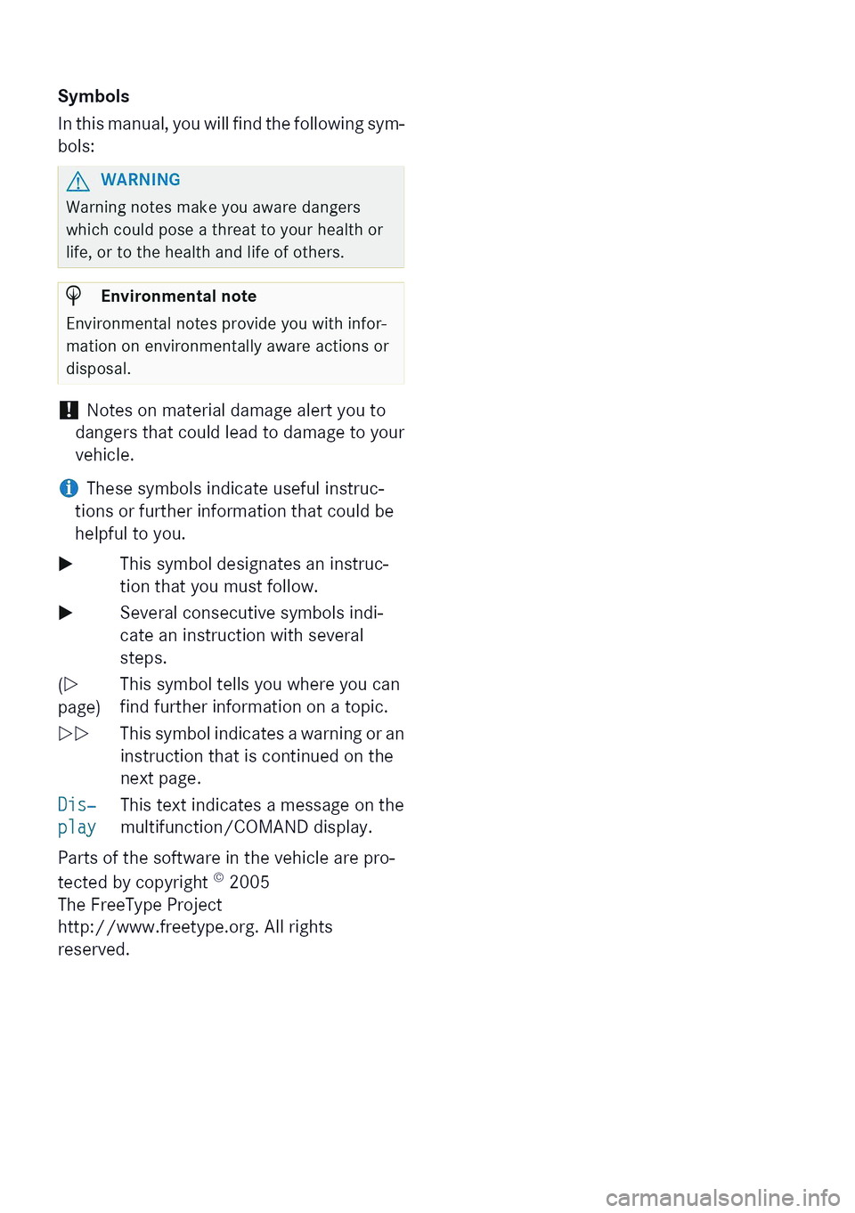 MERCEDES-BENZ CLA COUPE 2013  Owners Manual 