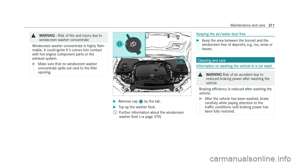 MERCEDES-BENZ CLS COUPE 2022  Owners Manual �&
�W�A�R�N�I�N�G � !