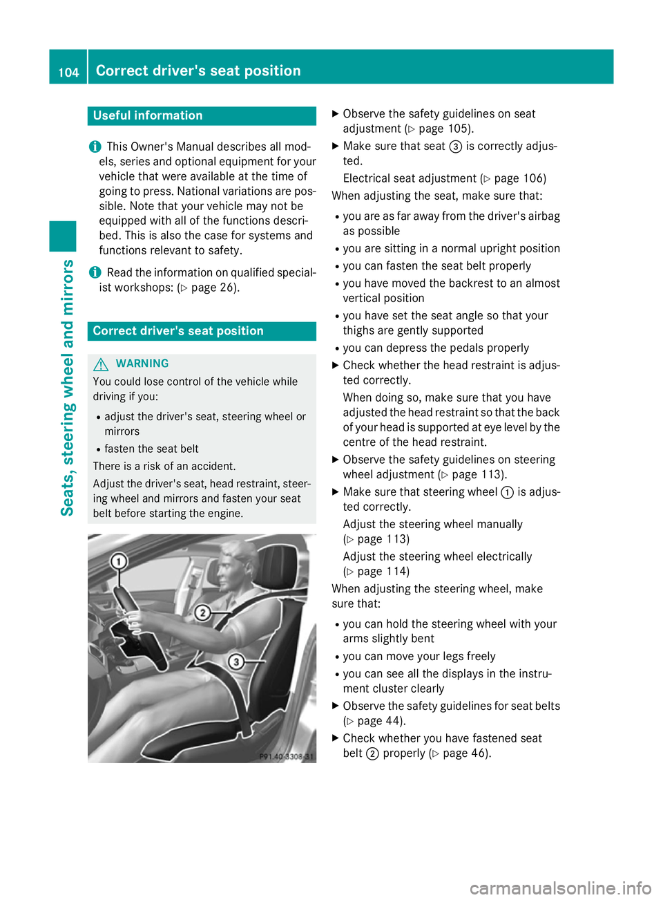 MERCEDES-BENZ CLS SHOOTING BRAKE 2014  Owners Manual Useful information
i This Owner's Manual describes all mod-
els, series and optional equipment for your
vehicle that were available at the time of
going to press. National variations are pos- sibl