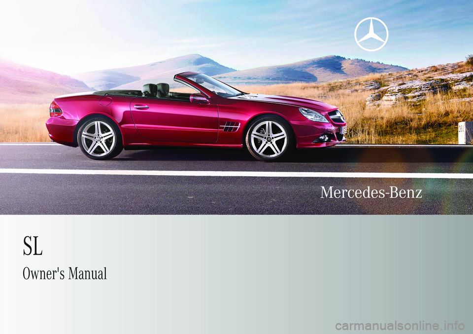 MERCEDES-BENZ SL ROADSTER 2008  Owners Manual 
