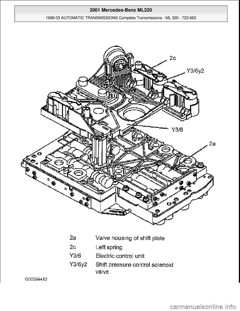 MERCEDES-BENZ ML320 1997  Complete Repair Manual  
2001 Mercedes-Benz ML320 
1998-03 AUTOMATIC TRANSMI SSIONS Complete Transmissions - ML 320 - 722.662  
me  
Saturday, October 02, 2010 3:15:27 PMPage 120 © 2006 Mitchell Repair Information Company,