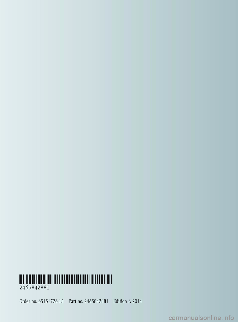 MERCEDES-BENZ B-CLASS SPORTS 2014  Owners Manual 