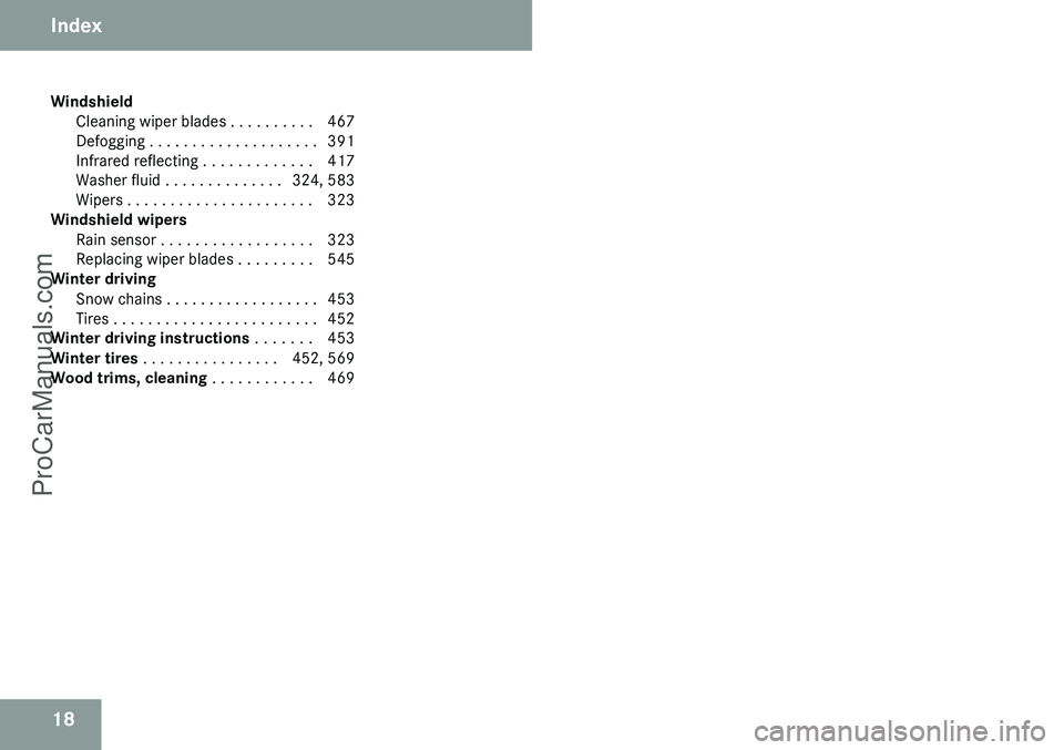 MERCEDES-BENZ CL-CLASS 2009  Owners Manual ProCarManuals.com 