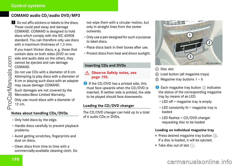 MERCEDES-BENZ CL-CLASS 2009  Owners Manual ProCarManuals.com 