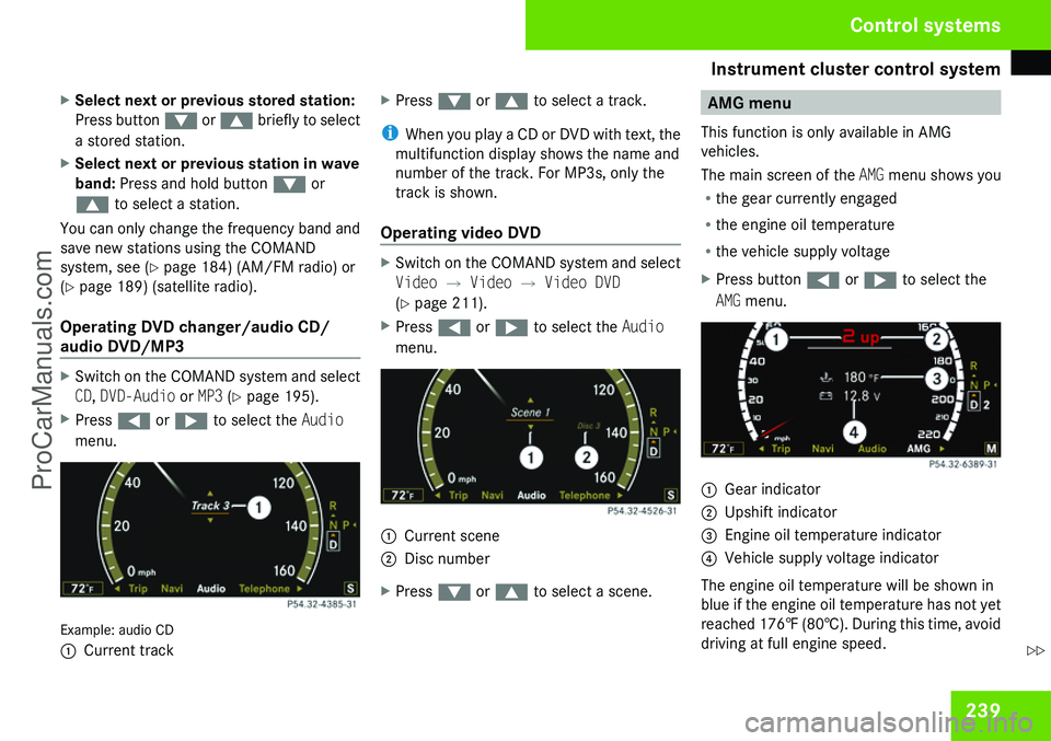 MERCEDES-BENZ CL-CLASS 2009  Owners Manual ProCarManuals.com 