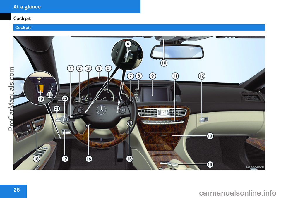 MERCEDES-BENZ CL-CLASS 2009  Owners Manual ProCarManuals.com 