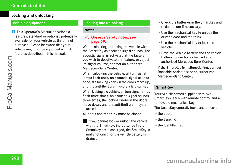 MERCEDES-BENZ CL-CLASS 2009  Owners Manual ProCarManuals.com 