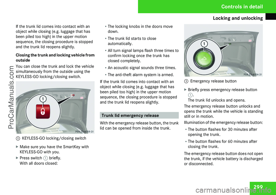 MERCEDES-BENZ CL-CLASS 2009  Owners Manual ProCarManuals.com 