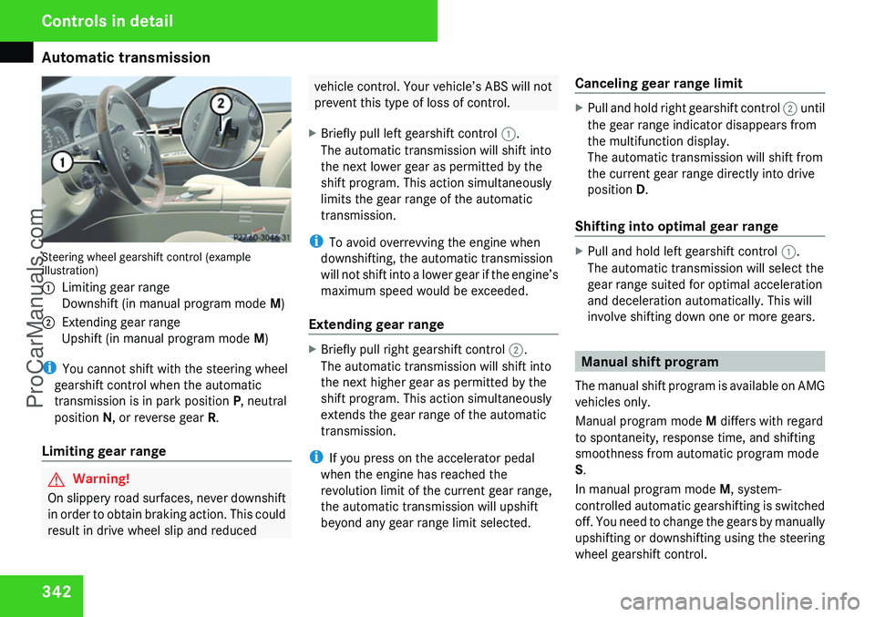 MERCEDES-BENZ CL-CLASS 2009  Owners Manual ProCarManuals.com 