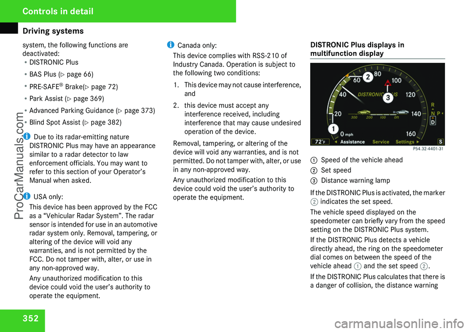 MERCEDES-BENZ CL-CLASS 2009  Owners Manual ProCarManuals.com 