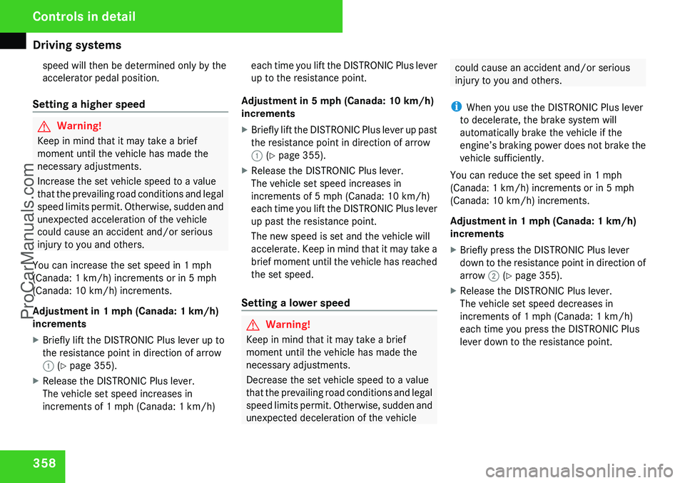 MERCEDES-BENZ CL-CLASS 2009  Owners Manual ProCarManuals.com 