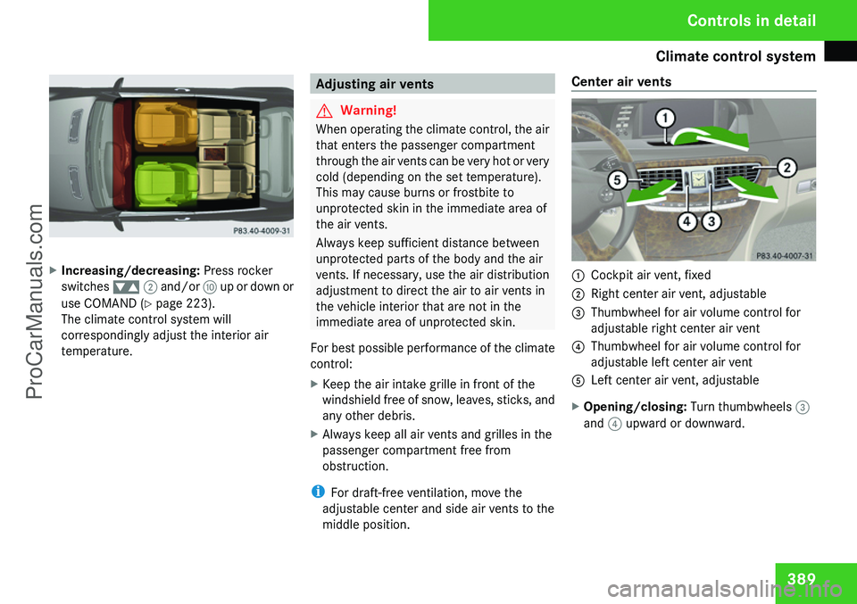 MERCEDES-BENZ CL-CLASS 2009  Owners Manual ProCarManuals.com 