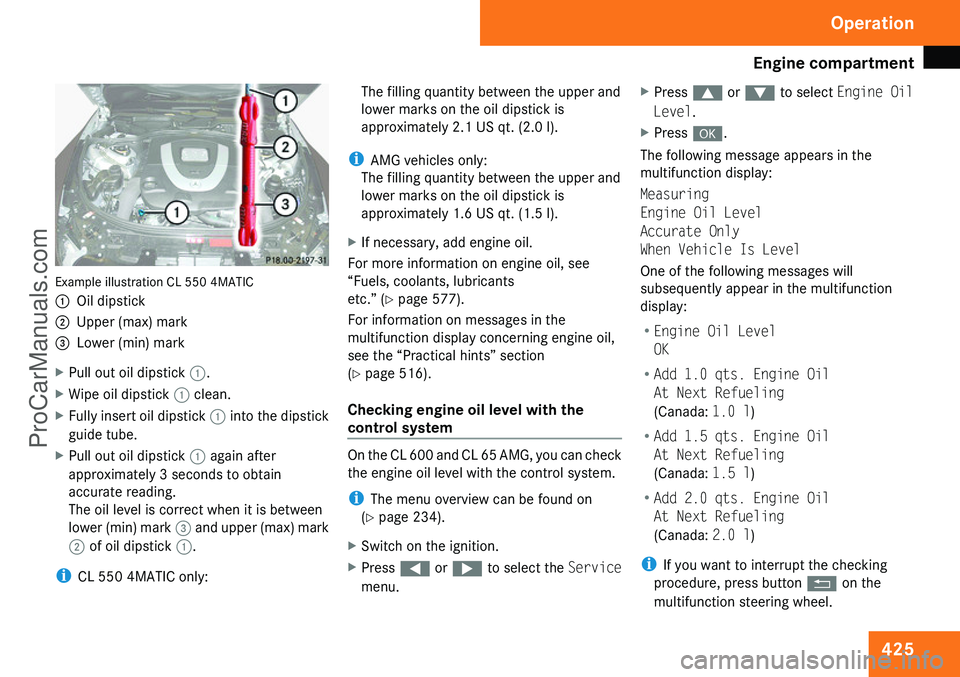 MERCEDES-BENZ CL-CLASS 2009  Owners Manual ProCarManuals.com 