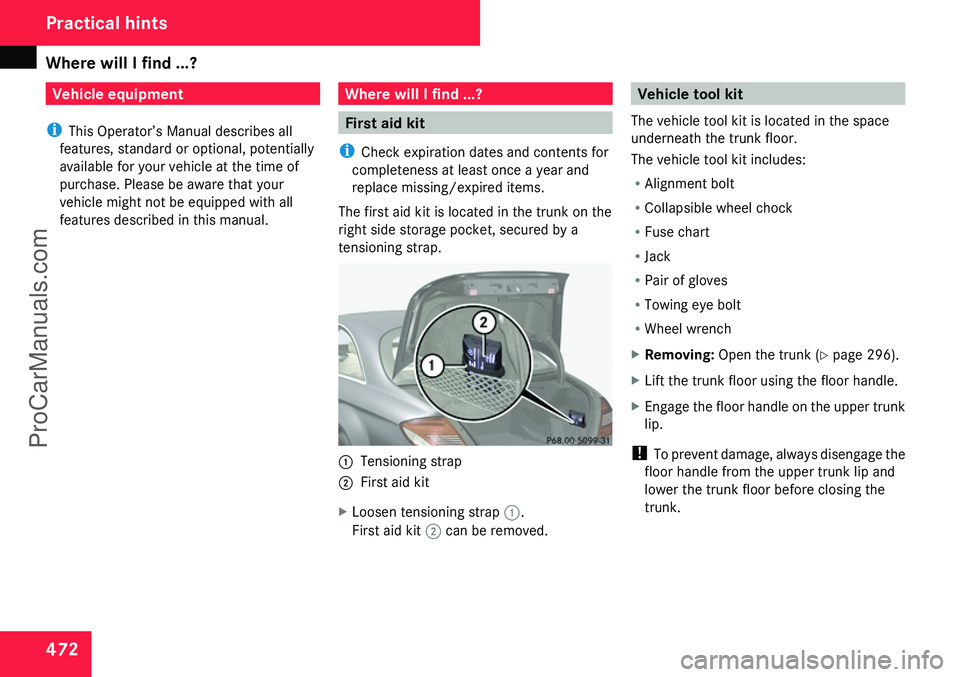 MERCEDES-BENZ CL-CLASS 2009  Owners Manual ProCarManuals.com 