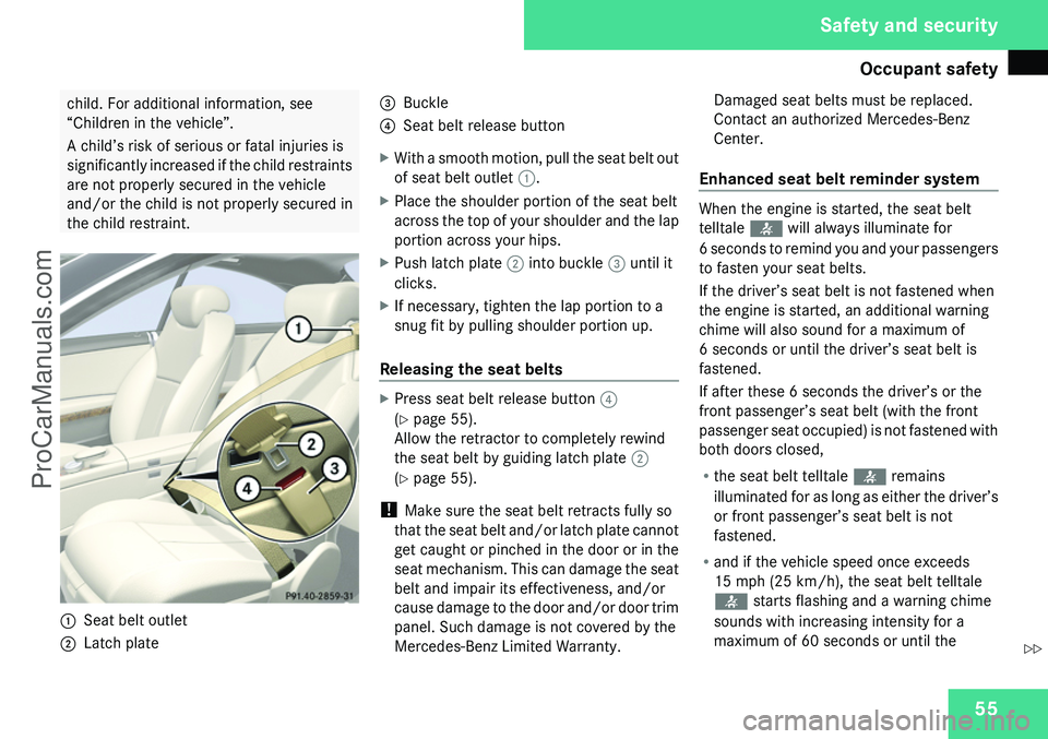 MERCEDES-BENZ CL-CLASS 2009  Owners Manual ProCarManuals.com 