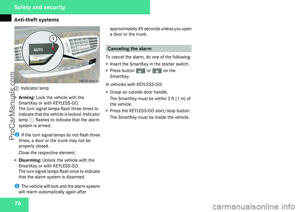 MERCEDES-BENZ CL-CLASS 2009  Owners Manual ProCarManuals.com 