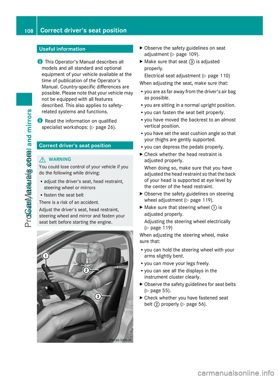 MERCEDES-BENZ E-SEDAN 2014  Owners Manual Useful information
i This Operator's Manual describes all
models and all standard and optional
equipment of your vehicle available at the
time of publication of the Operator's
Manual. Country-