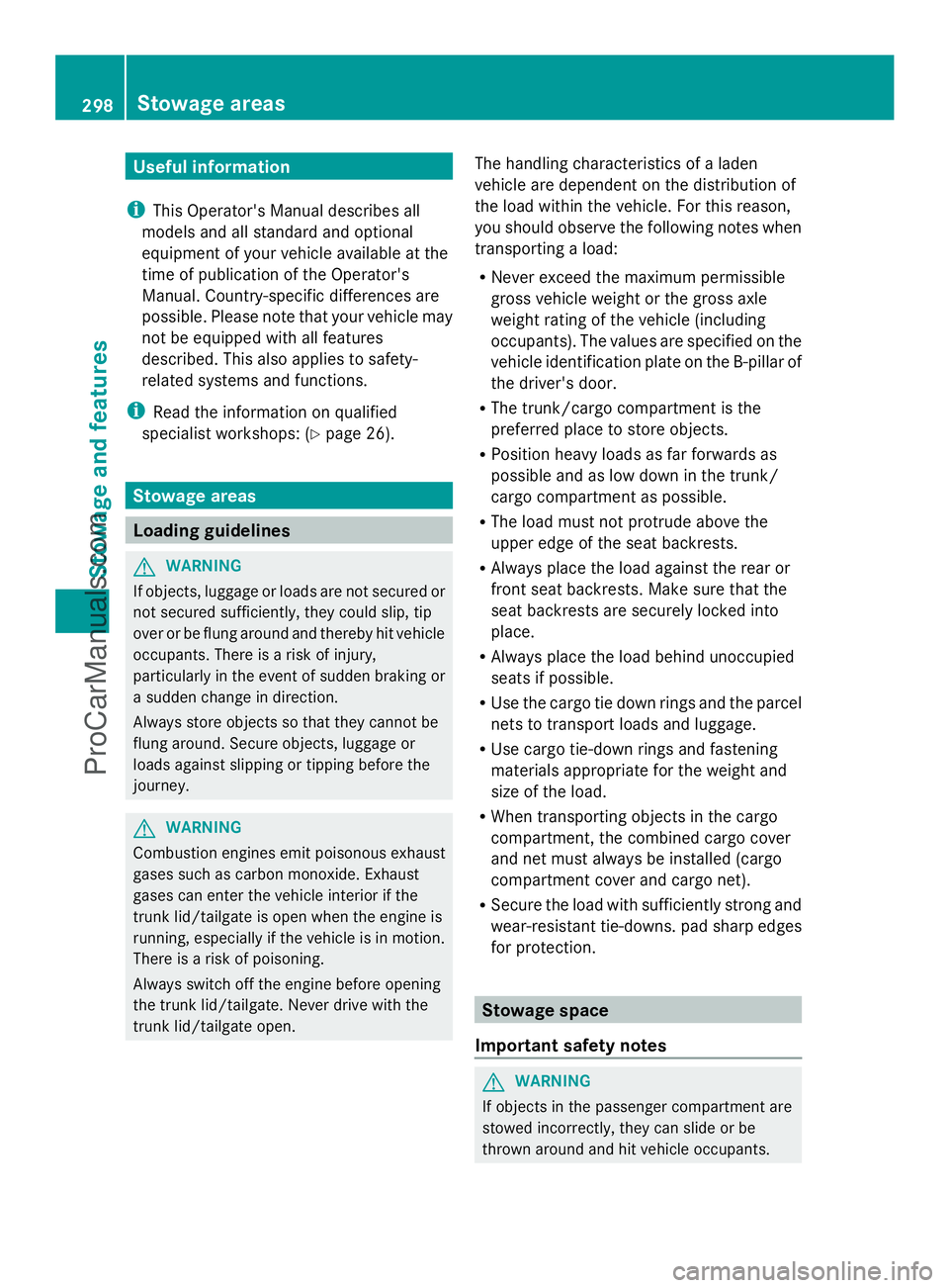 MERCEDES-BENZ E-SEDAN 2014  Owners Manual Useful information
i This Operator's Manual describes all
models and all standard and optional
equipment of your vehicle available at the
time of publication of the Operator's
Manual. Country-