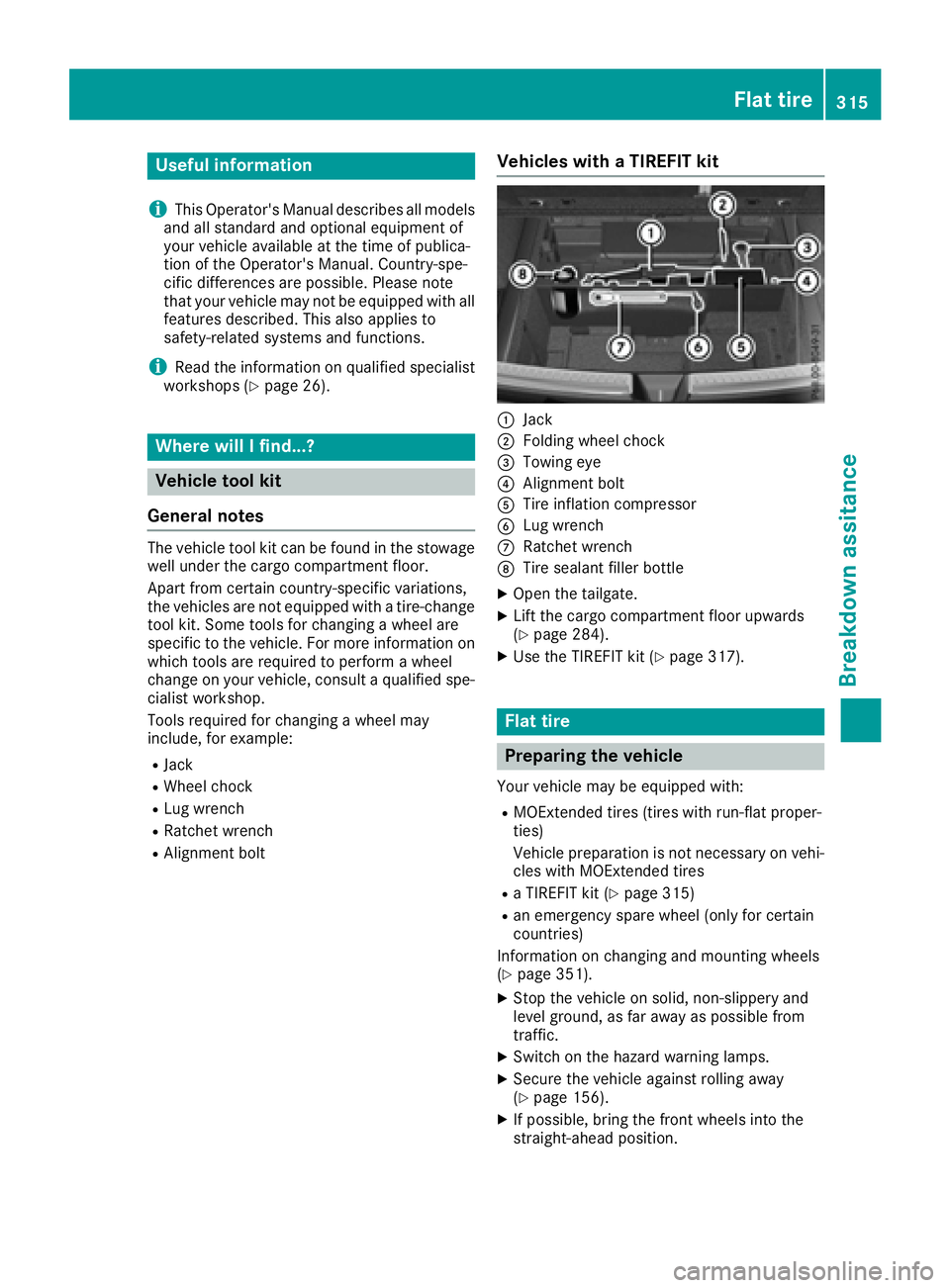 MERCEDES-BENZ GLE-CLASS COUPE 2016  Owners Manual Useful information
i
This Operator's Manual describes all models
and all standard and optional equipment of
your vehicle available at the time of publica-
tion of the Operator's Manual. Countr