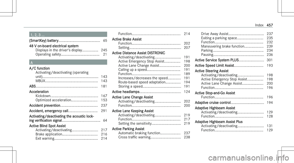 MERCEDES-BENZ C CLASS 2023  Owners Manual �1�,� �2�,� �3� �.�.�.
�(�S�m�a�r�t�K�e�y�)� �b�a�t�t�e�r�y �.�.�.�.�.�.�.�.�.�.�.�.�.�.�.�.�.�.�.�.�.�.�.�.�.�.�.�.�.�.�.�.�.�.�.�.�.�.�.�.�. �6�5
�4�8� �V� �o�n�-�b�o�a�r�d� �e�l�e�c�t�r�i�c�a�l� �s