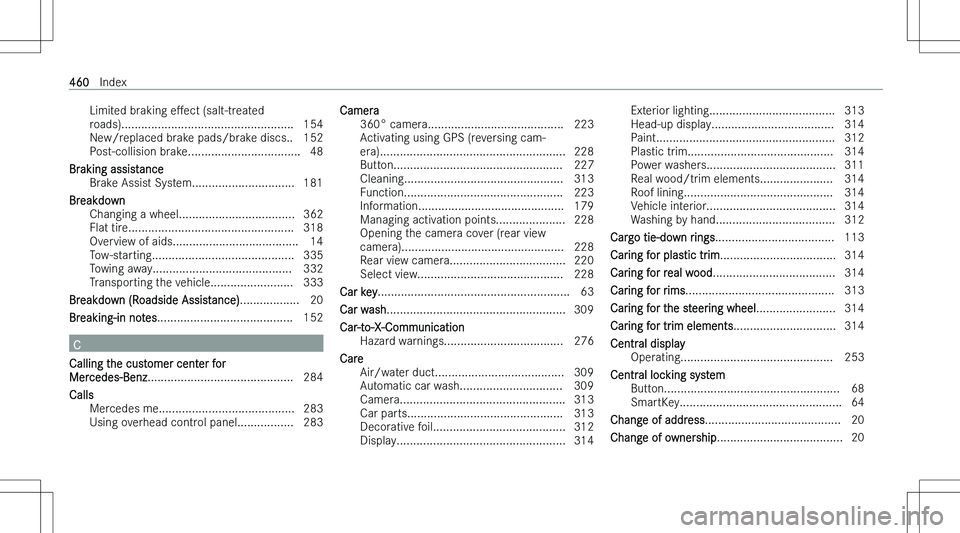 MERCEDES-BENZ C CLASS 2023  Owners Manual �L�i�m�i�t�e�d� �b�r�a�k�i�n�g� �eM�e�c�t� �(�s�a�l�t�-�t�r�e�a�t�e�d
�r�o�a�d�s�)�.�.�.�.�.�.�.�.�.�.�.�.�.�.�.�.�.�.�.�.�.�.�.�.�.�.�.�.�.�.�.�.�.�.�.�.�.�.�.�.�.�.�.�.�.�.�.�.�.�.�.�. �1�5�4
�N�e�