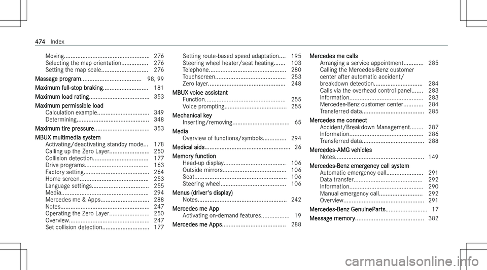MERCEDES-BENZ C CLASS 2023  Owners Manual �M�o�v�i�n�g�.�.�.�.�.�.�.�.�.�.�.�.�.�.�.�.�.�.�.�.�.�.�.�.�.�.�.�.�.�.�.�.�.�.�.�.�.�.�.�.�.�.�.�.�.�.�.�.�.�.�. �2�7�6
�S�e�l�e�c�t�i�n�g� �t�h�e� �m�a�p� �o�r�i�e�n�t�a�t�i�o�n�.�.�.�.�.�.�.�.�.�.